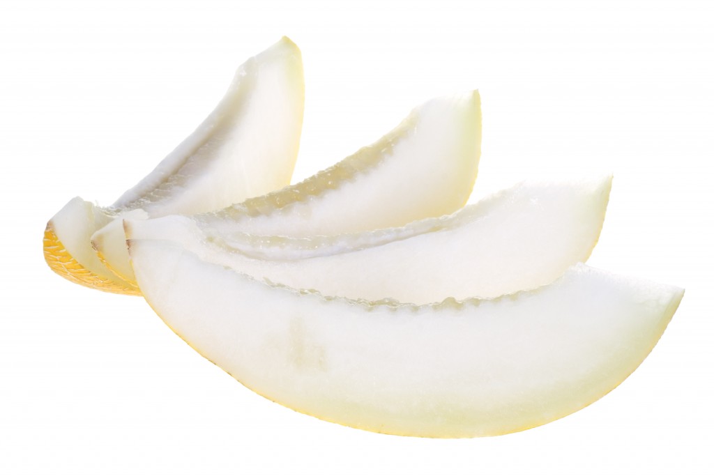 melon isolated on white background